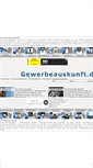 Mobile Screenshot of gewerbeauskunft.de